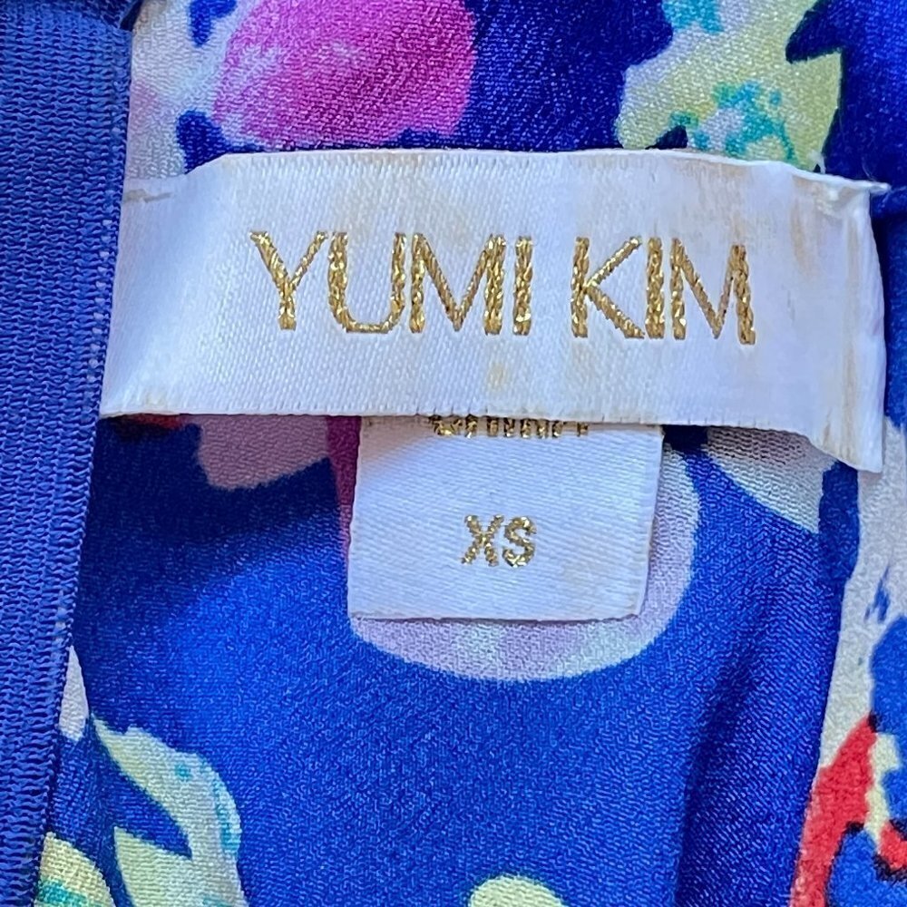 Yumi Kim Romper Faux Wrap V-Neck with Front Pockets and Sash XS - Picture 6 of 8